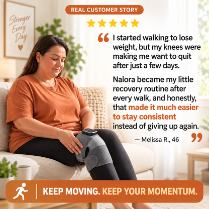 Nalora™ Triple Therapy Knee Massager